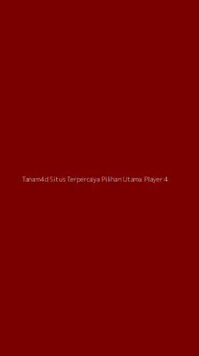 Tampilan Antarmuka Aplikasi Tanam4d Situs Terpercaya Pilihan Utama Player - 4