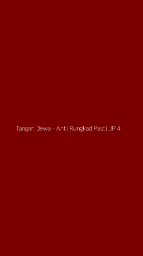 Tampilan Antarmuka Aplikasi Tangan Dewa - Anti Rungkad Pasti JP - 4