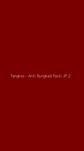 Tampilan Antarmuka Aplikasi Tangkas - Anti Rungkad Pasti JP - 2