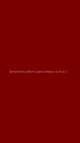 Tampilan Antarmuka Aplikasi Tante4d Situs Multi Game Terbesar Di Asia - 1