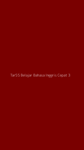 Tampilan Antarmuka Aplikasi Tar55 Belajar Bahasa Inggris Cepat - 3