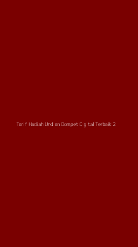 Tampilan Antarmuka Aplikasi Tarif Hadiah Undian Dompet Digital Terbaik - 2
