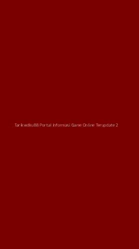 Tampilan Antarmuka Aplikasi Tarikwdku88 Portal Informasi Game Online Terupdate - 2