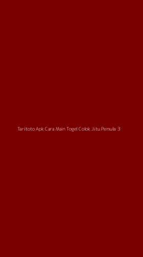 Tampilan Antarmuka Aplikasi Taritoto Apk Cara Main Togel Colok Jitu Pemula - 3