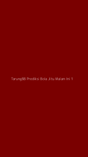 Tampilan Antarmuka Aplikasi Tarung88 Prediksi Bola Jitu Malam Ini - 1