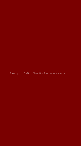 Tampilan Antarmuka Aplikasi Tarungtoto Daftar Akun Pro Slot Internasional - 4