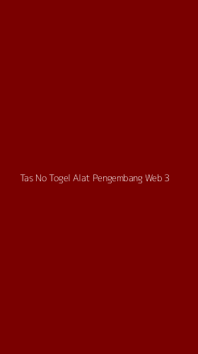 Tampilan Antarmuka Aplikasi Tas No Togel Alat Pengembang Web - 3