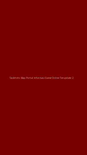 Tampilan Antarmuka Aplikasi Tasiktoto Wap Portal Informasi Game Online Terupdate - 2