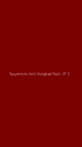 Tampilan Antarmuka Aplikasi Tasyentoto Anti Rungkad Pasti Jp - 3