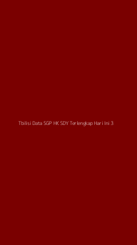 Tampilan Antarmuka Aplikasi Tbilisi Data Sgp Hk Sdy Terlengkap Hari Ini - 3