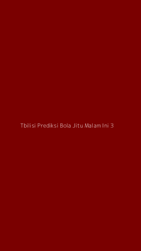 Tampilan Antarmuka Aplikasi Tbilisi Prediksi Bola Jitu Malam Ini - 3