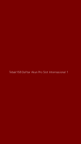 Tampilan Antarmuka Aplikasi Tebak168 Daftar Akun Pro Slot Internasional - 1