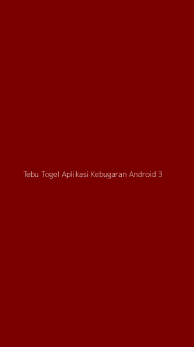 Tampilan Antarmuka Aplikasi Tebu Togel Aplikasi Kebugaran Android - 3