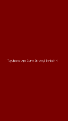 Tampilan Antarmuka Aplikasi Teguhtoto Apk Game Strategi Terbaik - 4