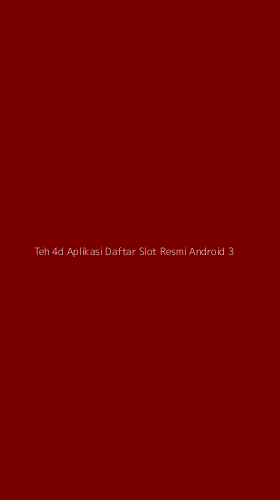 Tampilan Antarmuka Aplikasi Teh 4d Aplikasi Daftar Slot Resmi Android - 3