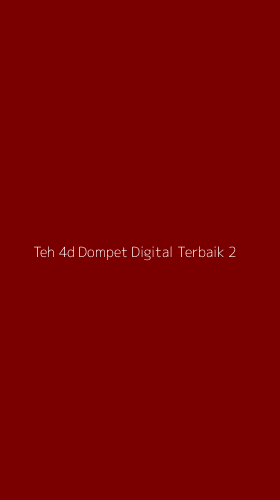 Tampilan Antarmuka Aplikasi Teh 4d Dompet Digital Terbaik - 2
