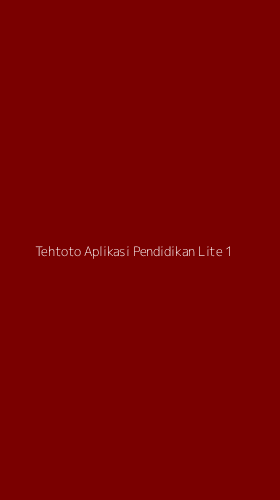 Tampilan Antarmuka Aplikasi Tehtoto Aplikasi Pendidikan Lite - 1