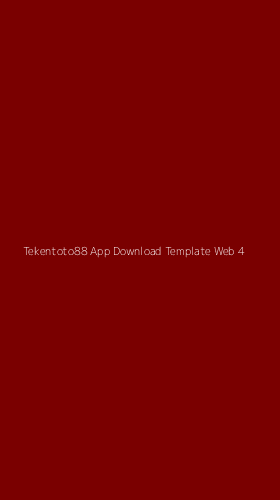 Tampilan Antarmuka Aplikasi Tekentoto88 App Download Template Web - 4