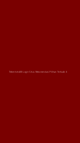 Tampilan Antarmuka Aplikasi Tekentoto88 Login Situs Rekomendasi Pilihan Terbaik - 4