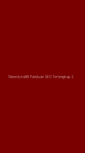 Tampilan Antarmuka Aplikasi Tekentoto88 Panduan Seo Terlengkap - 2