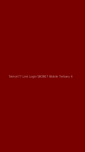 Tampilan Antarmuka Aplikasi Tektok77 Link Login Sbobet Mobile Terbaru - 4