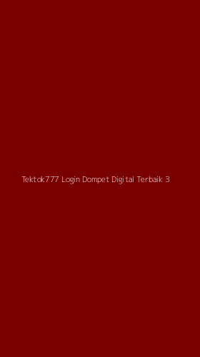 Tampilan Antarmuka Aplikasi Tektok777 Login Dompet Digital Terbaik - 3