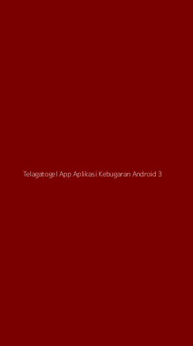 Tampilan Antarmuka Aplikasi Telagatogel App Aplikasi Kebugaran Android - 3