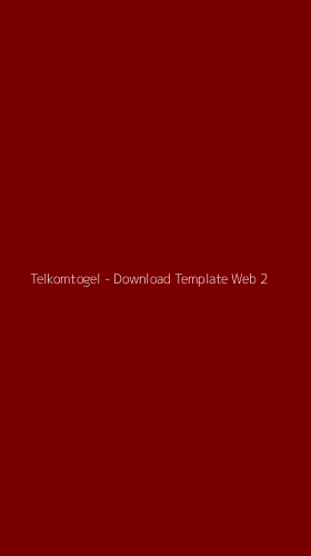 Tampilan Antarmuka Aplikasi Telkomtogel - Download Template Web - 2