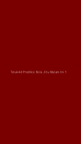 Tampilan Antarmuka Aplikasi Teluk4d Prediksi Bola Jitu Malam Ini - 1