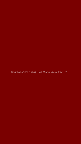 Tampilan Antarmuka Aplikasi Telurtoto Slot Situs Slot Modal Awal Kecil - 2