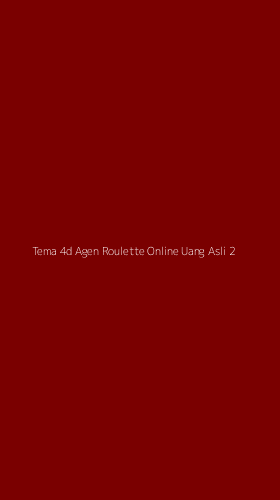 Tampilan Antarmuka Aplikasi Tema 4d Agen Roulette Online Uang Asli - 2
