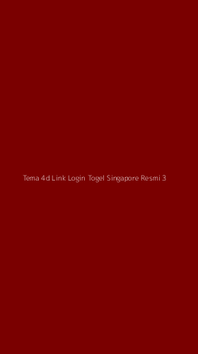 Tampilan Antarmuka Aplikasi Tema 4d Link Login Togel Singapore Resmi - 3