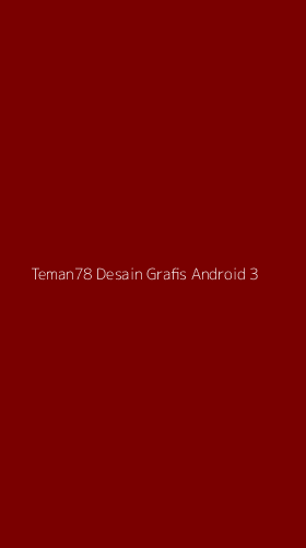 Tampilan Antarmuka Aplikasi Teman78 Desain Grafis Android - 3