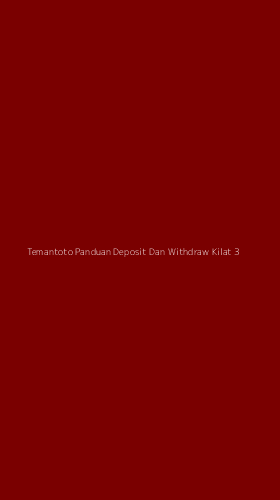 Tampilan Antarmuka Aplikasi Temantoto Panduan Deposit Dan Withdraw Kilat - 3