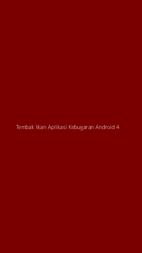 Tampilan Antarmuka Aplikasi Tembak Ikan Aplikasi Kebugaran Android - 4