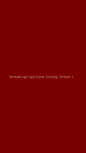 Tampilan Antarmuka Aplikasi Tembaktogel Apk Game Strategi Terbaik - 1