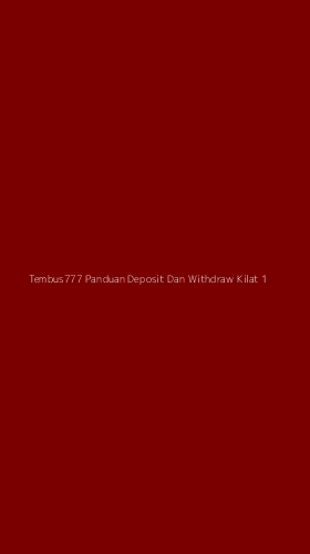 Tampilan Antarmuka Aplikasi Tembus777 Panduan Deposit Dan Withdraw Kilat - 1