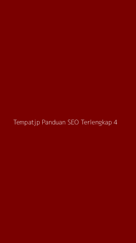 Tampilan Antarmuka Aplikasi Tempatjp Panduan Seo Terlengkap - 4