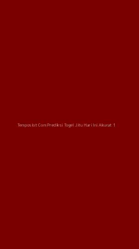 Tampilan Antarmuka Aplikasi Temposlot Com Prediksi Togel Jitu Hari Ini Akurat - 1