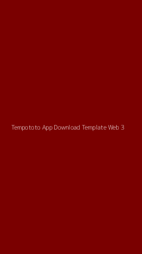 Tampilan Antarmuka Aplikasi Tempototo App Download Template Web - 3