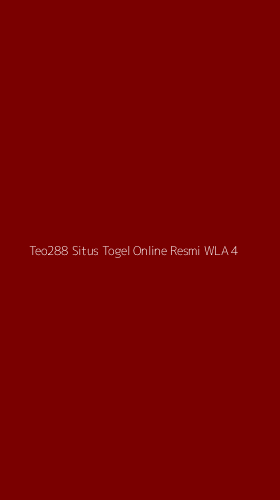 Tampilan Antarmuka Aplikasi Teo288 Situs Togel Online Resmi Wla - 4