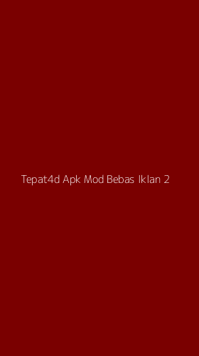 Tampilan Antarmuka Aplikasi Tepat4d Apk Mod Bebas Iklan - 2