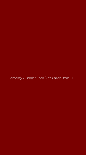 Tampilan Antarmuka Aplikasi Terbang77 Bandar Toto Slot Gacor Resmi - 1