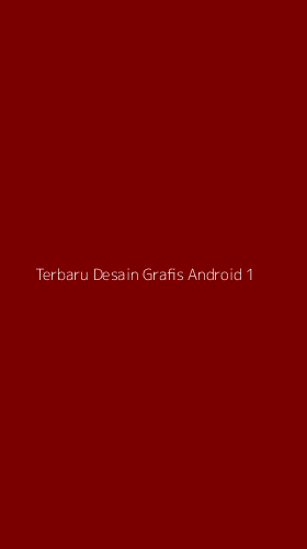 Tampilan Antarmuka Aplikasi Terbaru Desain Grafis Android - 1