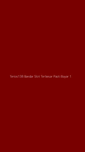 Tampilan Antarmuka Aplikasi Terios138 Bandar Slot Terbesar Pasti Bayar - 1