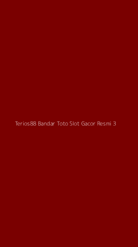 Tampilan Antarmuka Aplikasi Terios88 Bandar Toto Slot Gacor Resmi - 3