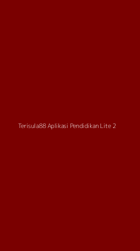 Tampilan Antarmuka Aplikasi Terisula88 Aplikasi Pendidikan Lite - 2