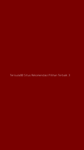 Tampilan Antarmuka Aplikasi Terisula88 Situs Rekomendasi Pilihan Terbaik - 3
