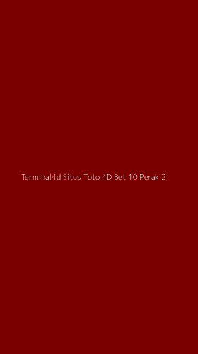 Tampilan Antarmuka Aplikasi Terminal4d Situs Toto 4d Bet 10 Perak - 2