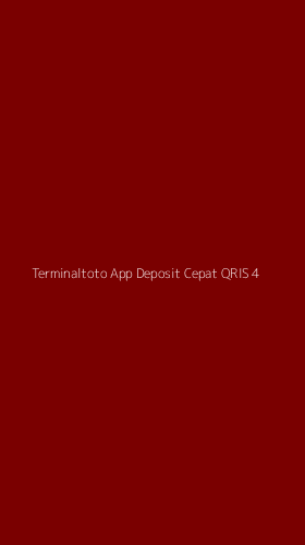 Tampilan Antarmuka Aplikasi Terminaltoto App Deposit Cepat Qris - 4